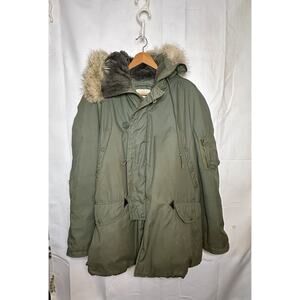 Jacket, Flying, Man's Type N-38 Flying Jacket Coyote Fur XL- Call Out- As Is